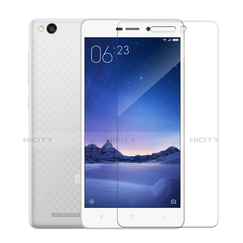 Protector de Pantalla Cristal Templado T02 para Xiaomi Redmi 3 Pro Claro