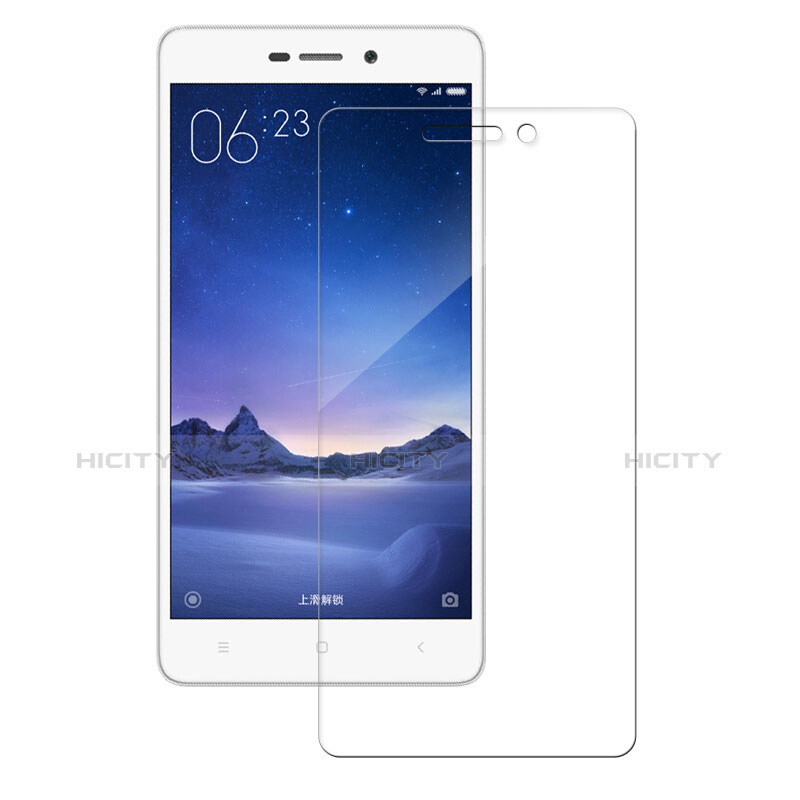 Protector de Pantalla Cristal Templado T02 para Xiaomi Redmi 3 Pro Claro