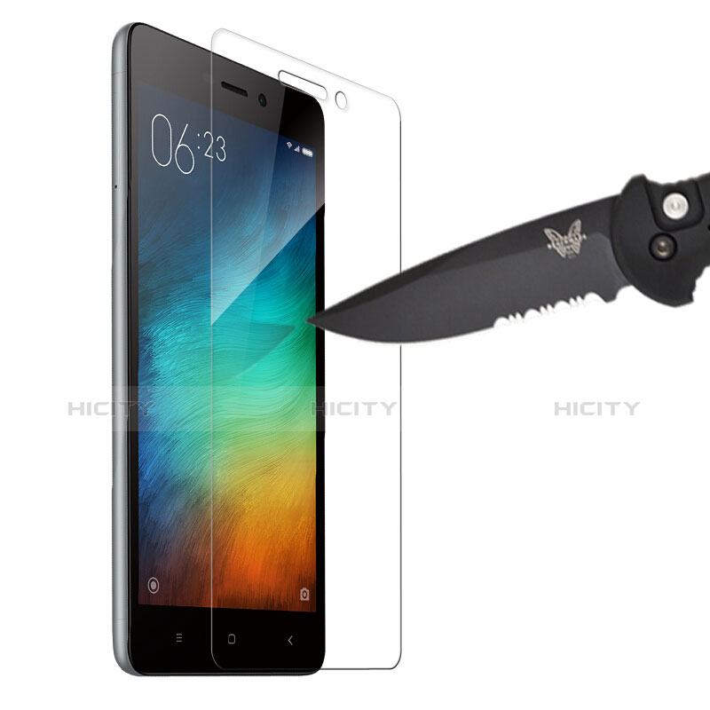 Protector de Pantalla Cristal Templado T02 para Xiaomi Redmi 3S Prime Claro