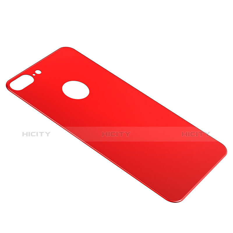 Protector de Pantalla Cristal Templado Trasera para Apple iPhone 7 Plus Rojo