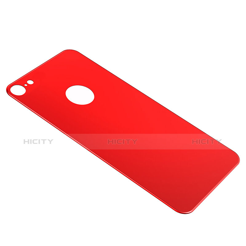 Protector de Pantalla Cristal Templado Trasera para Apple iPhone 7 Rojo