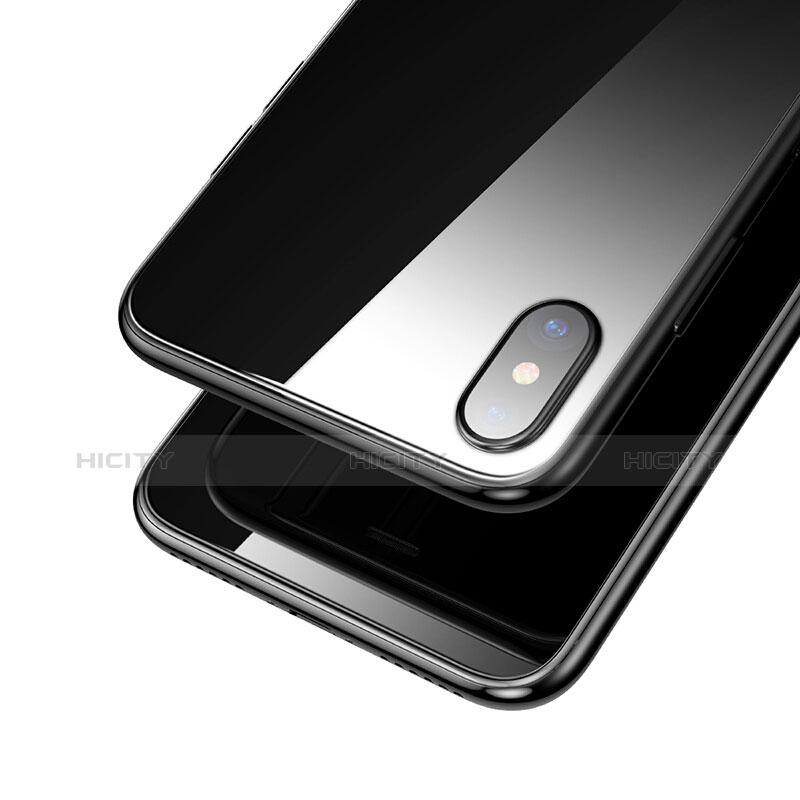 Protector de Pantalla Cristal Templado Trasera para Apple iPhone X Negro