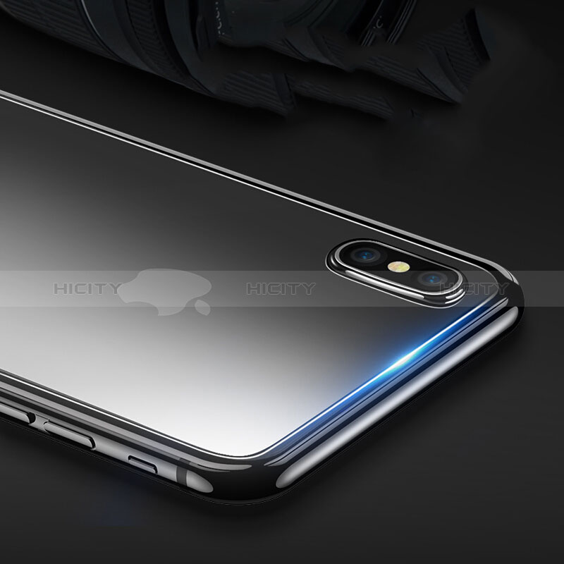 Protector de Pantalla Cristal Templado Trasera Z01 para Apple iPhone X Negro