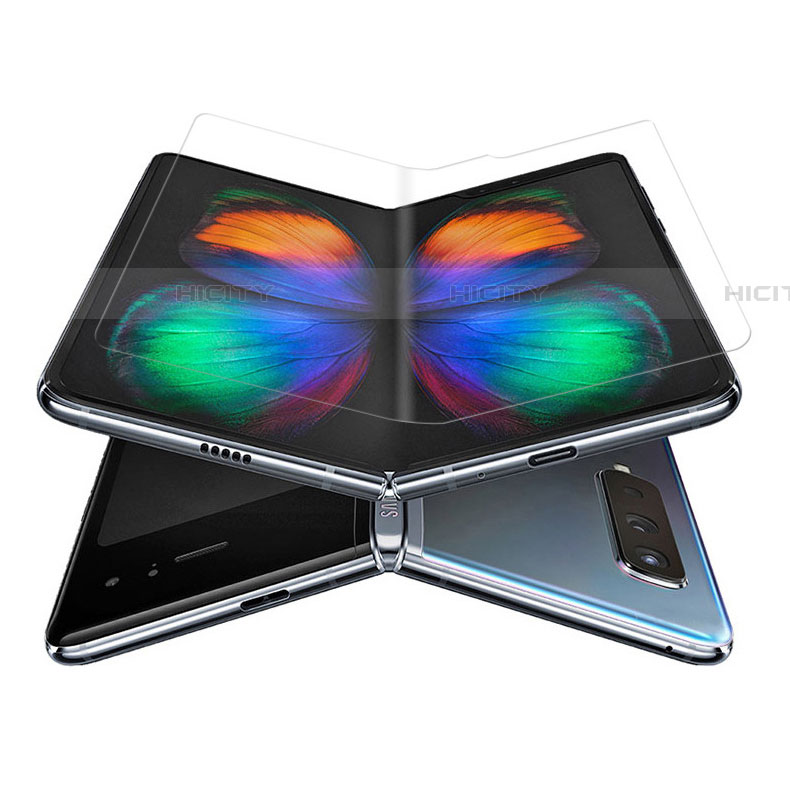 Protector de Pantalla Ultra Clear Frontal y Trasera para Samsung Galaxy Fold Claro