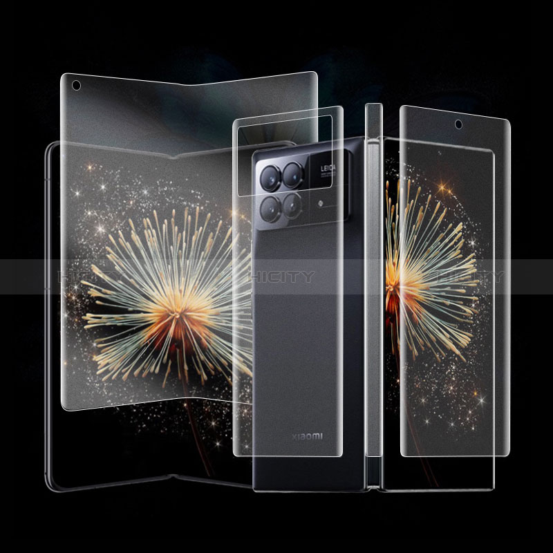 Protector de Pantalla Ultra Clear Frontal y Trasera para Xiaomi Mix Fold 3 5G Claro