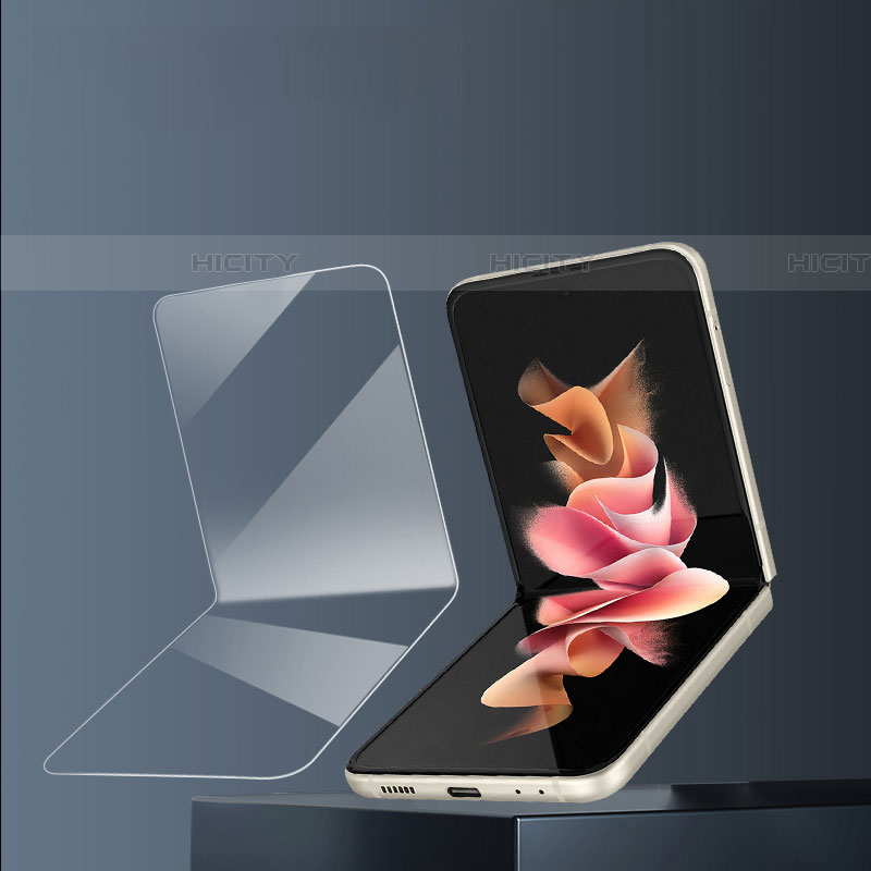 Protector de Pantalla Ultra Clear Frontal y Trasera S04 para Samsung Galaxy Z Flip4 5G Claro