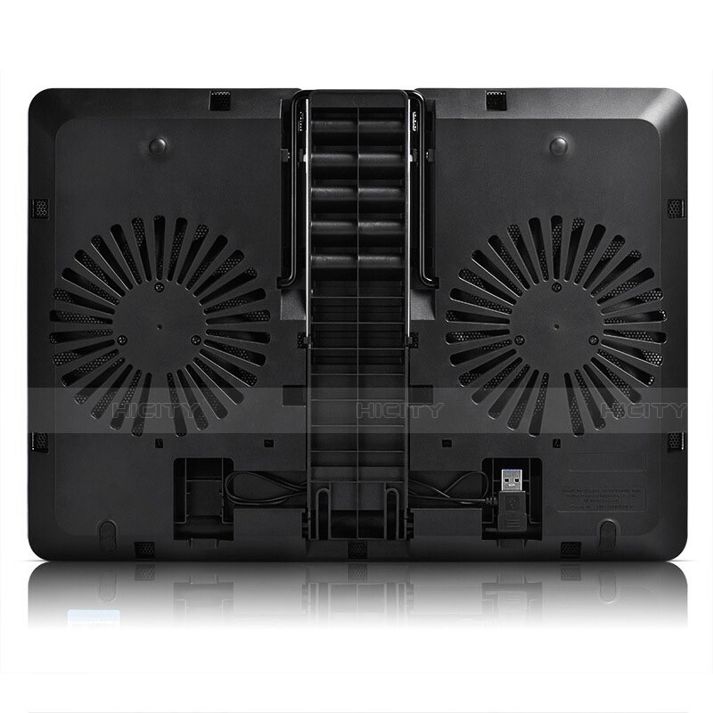 Soporte Ordenador Portatil Refrigeracion USB Ventilador 9 Pulgadas a 16 Pulgadas Universal L01 para Apple MacBook Air 13 pulgadas (2020) Negro