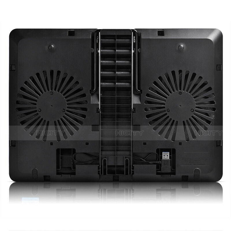 Soporte Ordenador Portatil Refrigeracion USB Ventilador 9 Pulgadas a 16 Pulgadas Universal L01 para Apple MacBook Pro 13 pulgadas (2020) Negro