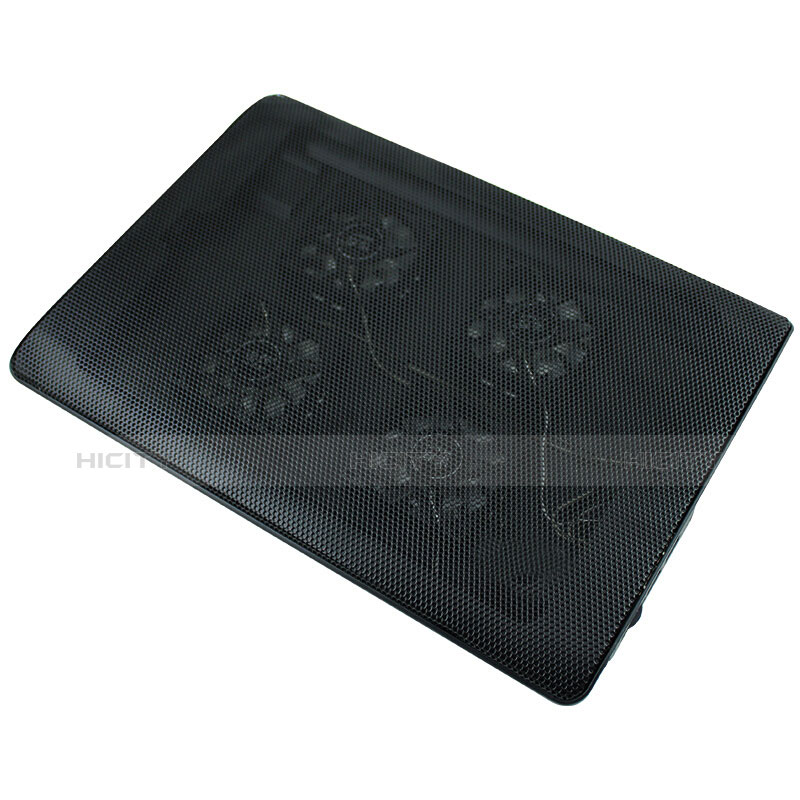 Soporte Ordenador Portatil Refrigeracion USB Ventilador 9 Pulgadas a 16 Pulgadas Universal M04 para Huawei Honor MagicBook 14 Negro