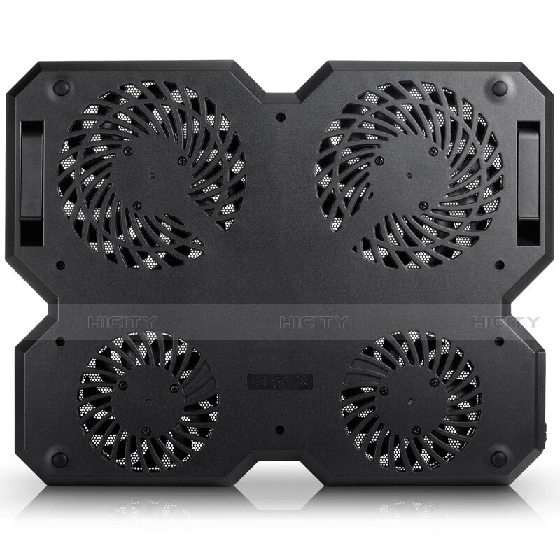 Soporte Ordenador Portatil Refrigeracion USB Ventilador 9 Pulgadas a 16 Pulgadas Universal M06 para Apple MacBook Pro 13 pulgadas (2020) Negro