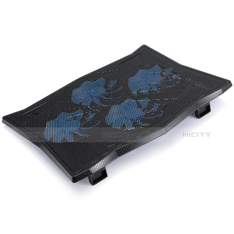 Soporte Ordenador Portatil Refrigeracion USB Ventilador 9 Pulgadas a 16 Pulgadas Universal M08 para Huawei Honor MagicBook 14 Negro