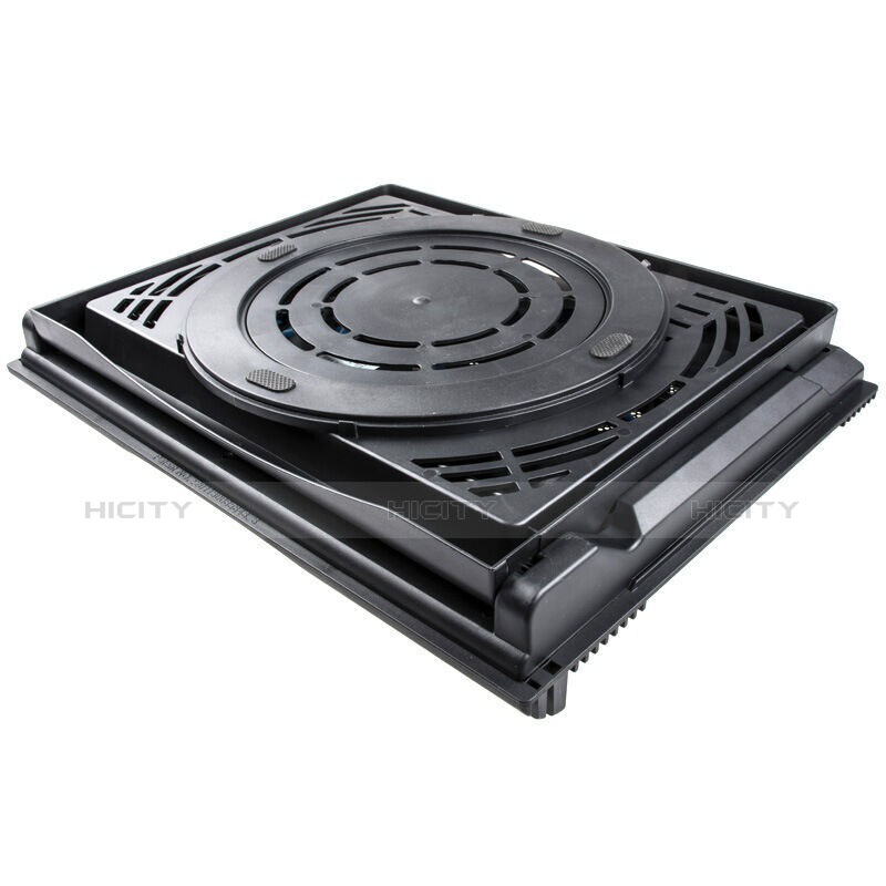 Soporte Ordenador Portatil Refrigeracion USB Ventilador 9 Pulgadas a 16 Pulgadas Universal M10 para Huawei Honor MagicBook 14 Negro