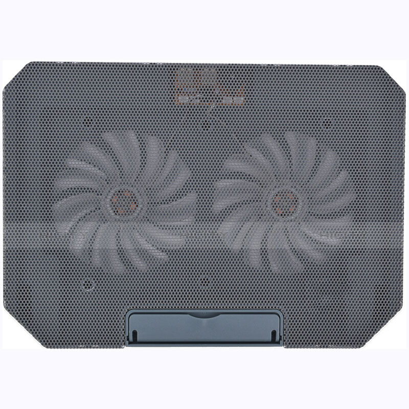 Soporte Ordenador Portatil Refrigeracion USB Ventilador 9 Pulgadas a 16 Pulgadas Universal M16 para Apple MacBook 12 pulgadas Gris