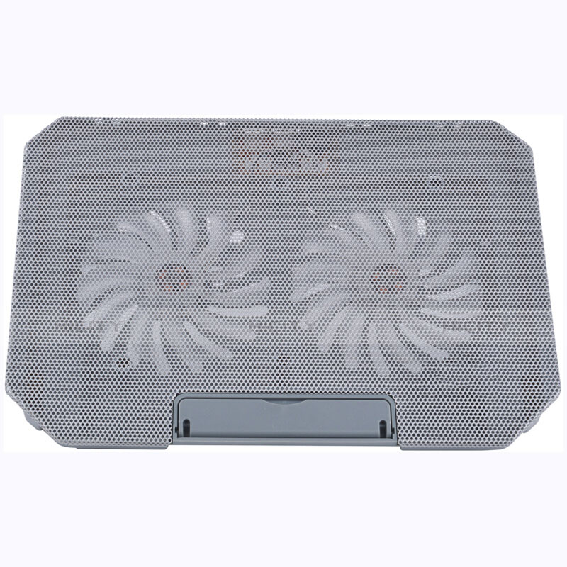 Soporte Ordenador Portatil Refrigeracion USB Ventilador 9 Pulgadas a 16 Pulgadas Universal M16 para Apple MacBook Air 13.3 pulgadas (2018) Plata