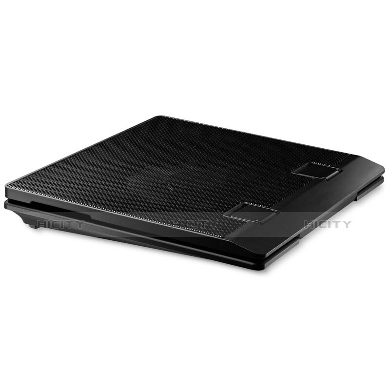 Soporte Ordenador Portatil Refrigeracion USB Ventilador 9 Pulgadas a 16 Pulgadas Universal M23 para Huawei Honor MagicBook 14 Negro
