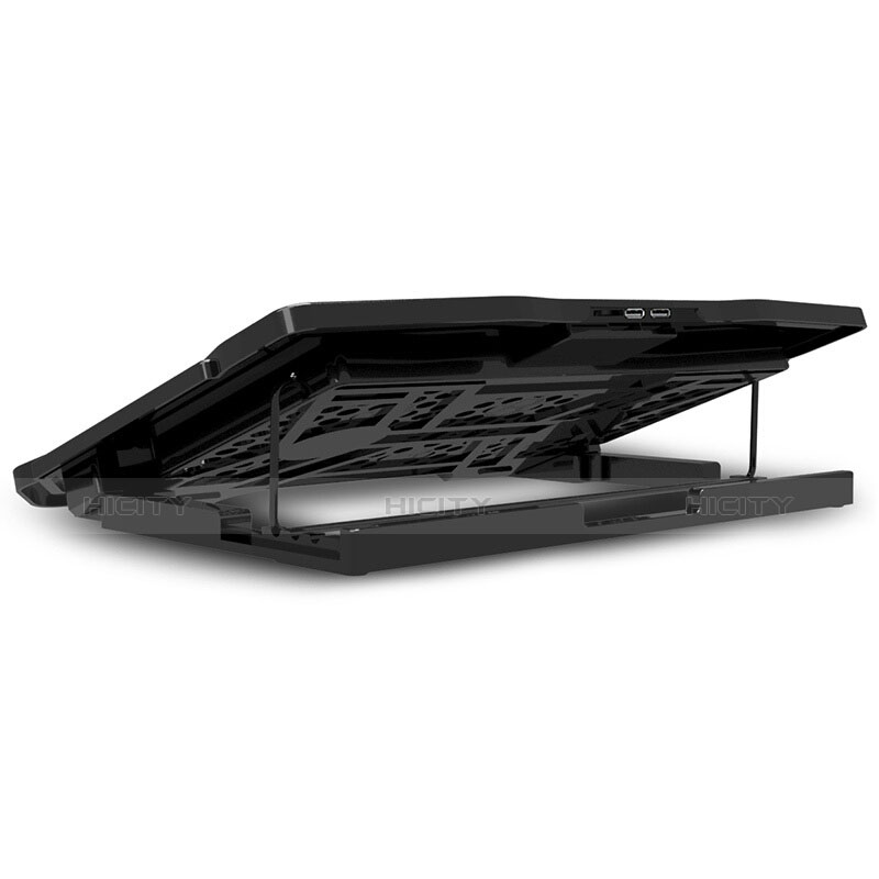 Soporte Ordenador Portatil Refrigeracion USB Ventilador 9 Pulgadas a 17 Pulgadas Universal L03 para Apple MacBook Pro 13 pulgadas Retina Negro