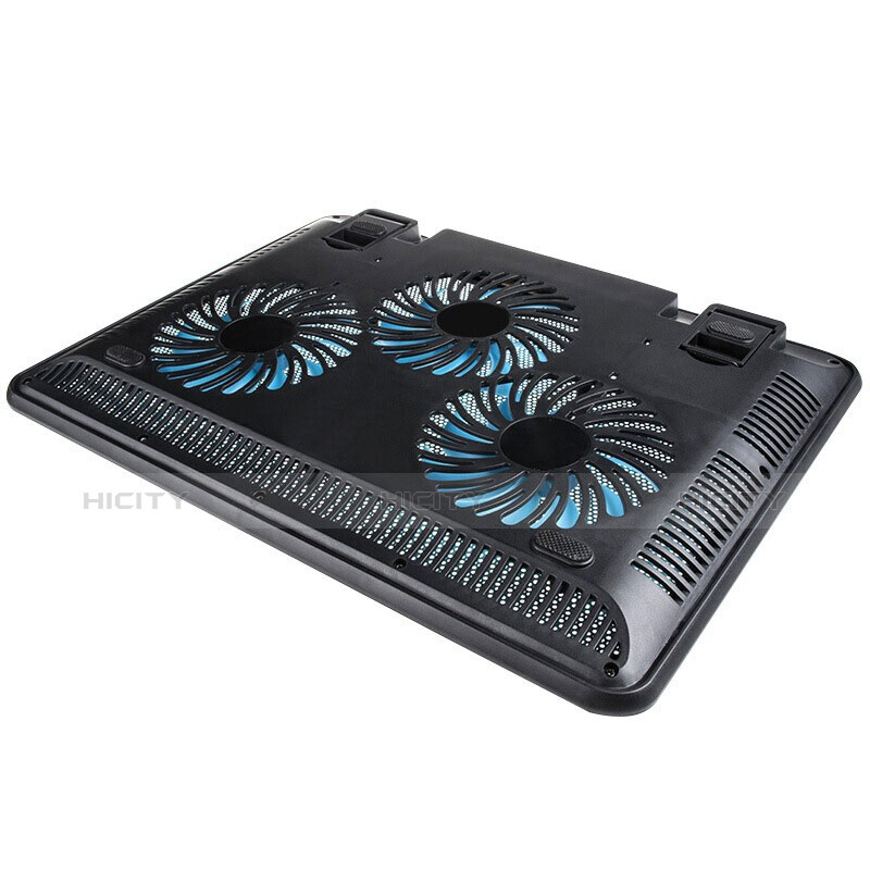 Soporte Ordenador Portatil Refrigeracion USB Ventilador 9 Pulgadas a 17 Pulgadas Universal L04 para Apple MacBook Air 11 pulgadas Azul