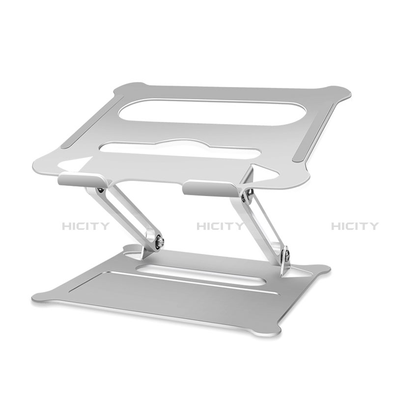 Soporte Ordenador Portatil Universal K12 para Samsung Galaxy Book S 13.3 SM-W767 Plata