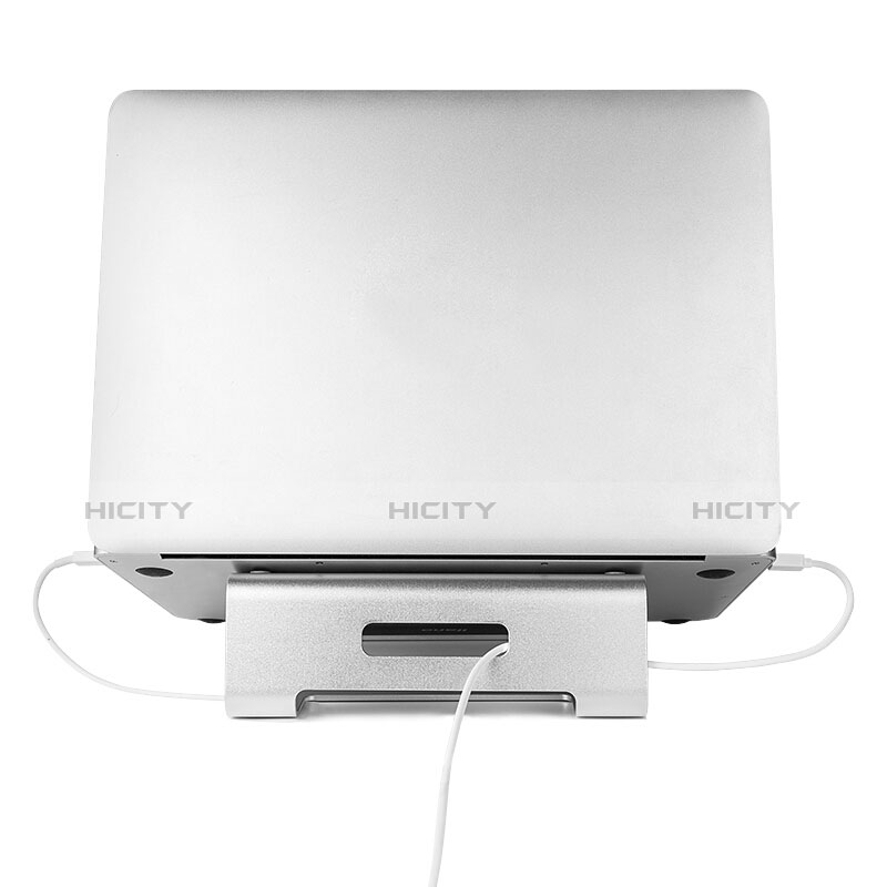 Soporte Ordenador Portatil Universal S05 para Apple MacBook Pro 13 pulgadas Retina Plata