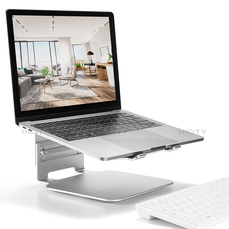 Soporte Ordenador Portatil Universal S07 para Huawei MateBook D14 (2020) Plata