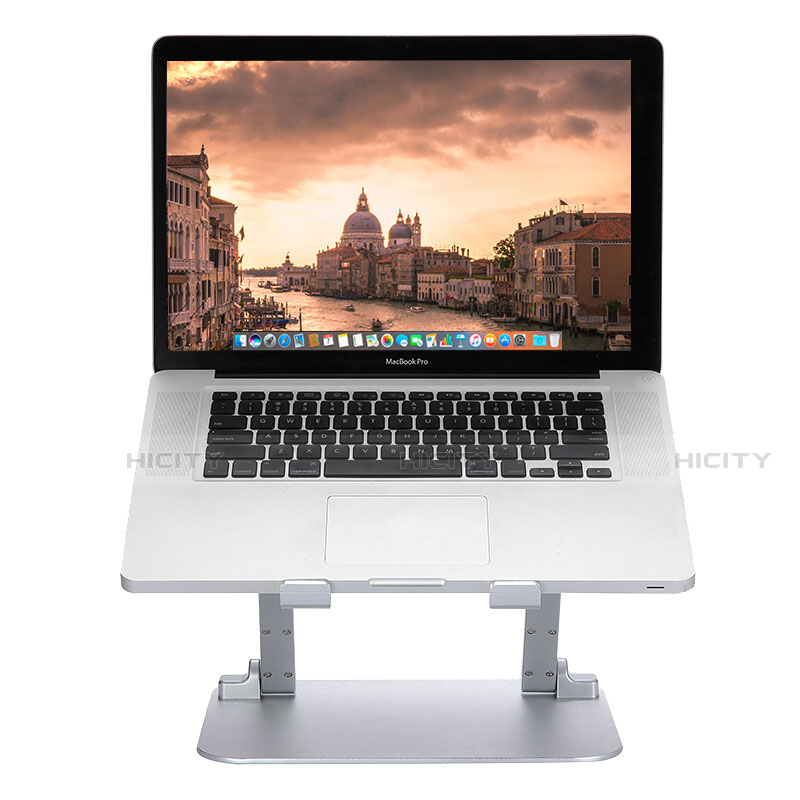 Soporte Ordenador Portatil Universal S08 para Apple MacBook Pro 13 pulgadas (2020) Plata