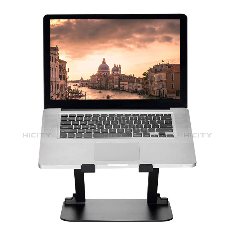 Soporte Ordenador Portatil Universal S08 para Huawei Honor MagicBook 15 Negro