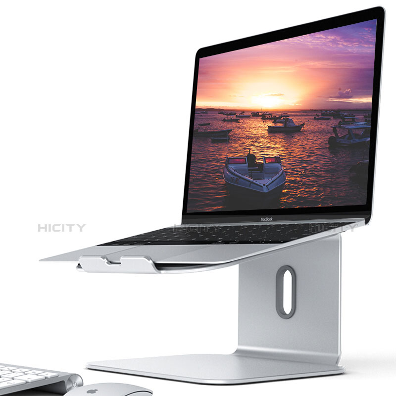 Soporte Ordenador Portatil Universal S12 para Huawei Honor MagicBook Pro (2020) 16.1 Plata