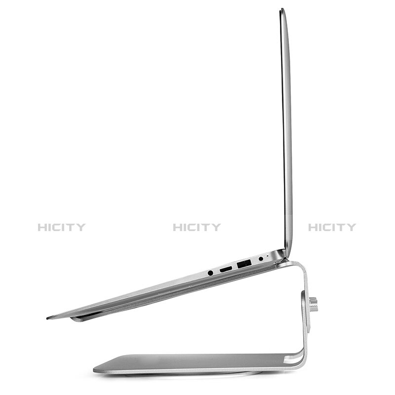 Soporte Ordenador Portatil Universal S16 para Huawei Honor MagicBook 14 Plata