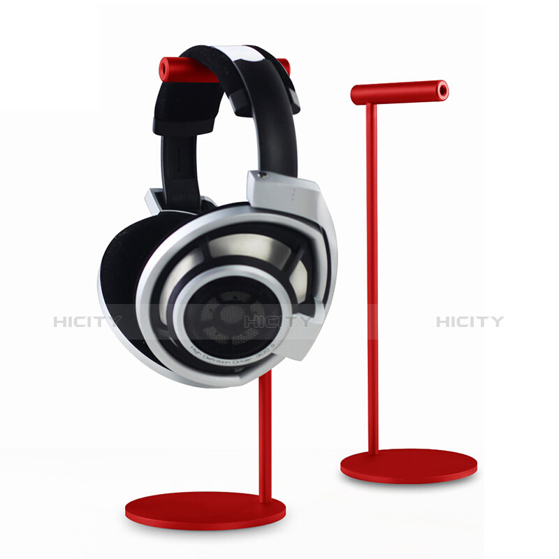 Soporte Universal de Auriculares Cascos Rojo