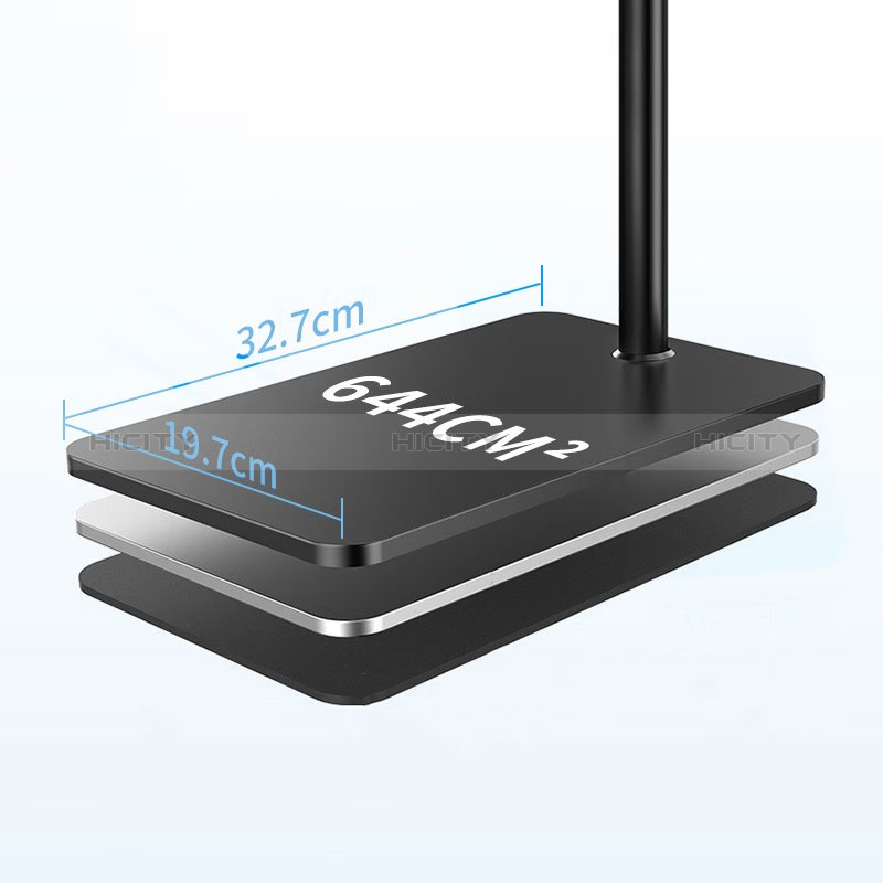 Soporte Universal Sostenedor De Tableta Tablets Flexible D02 para Apple iPad Air 5 10.9 (2022) Negro