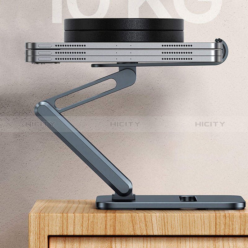 Soporte Universal Sostenedor De Tableta Tablets Flexible D05 para Apple iPad Pro 12.9 (2021) Negro