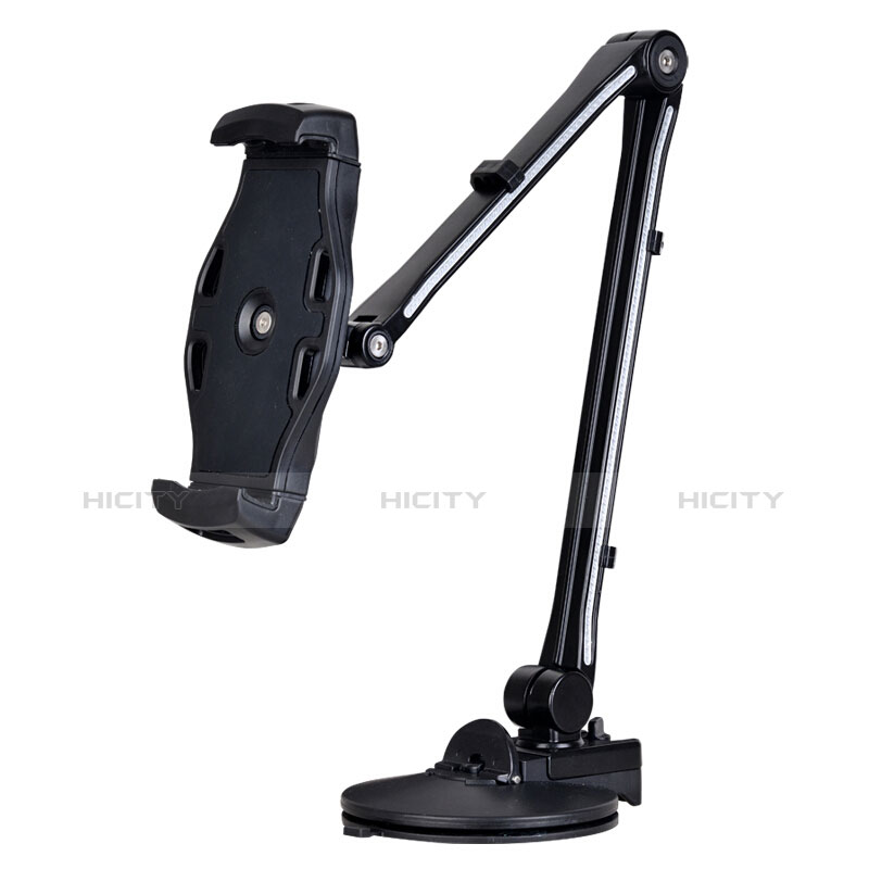 Soporte Universal Sostenedor De Tableta Tablets Flexible H01 para Huawei MediaPad M2 10.1 FDR-A03L FDR-A01W Negro