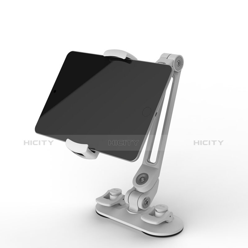 Soporte Universal Sostenedor De Tableta Tablets Flexible H02 para Huawei MediaPad T3 10 AGS-L09 AGS-W09 Blanco