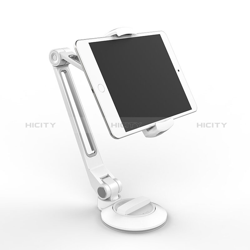 Soporte Universal Sostenedor De Tableta Tablets Flexible H04 para Apple iPad Pro 12.9 (2022) Blanco