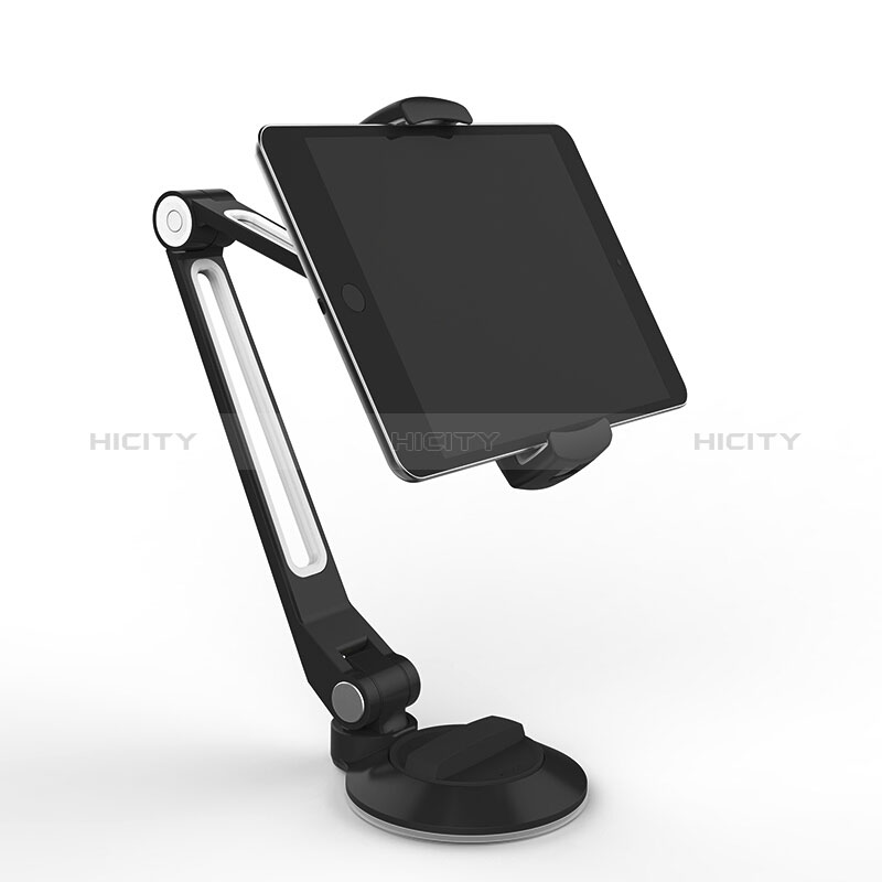 Soporte Universal Sostenedor De Tableta Tablets Flexible H04 para Apple iPad Pro 12.9 (2022) Negro