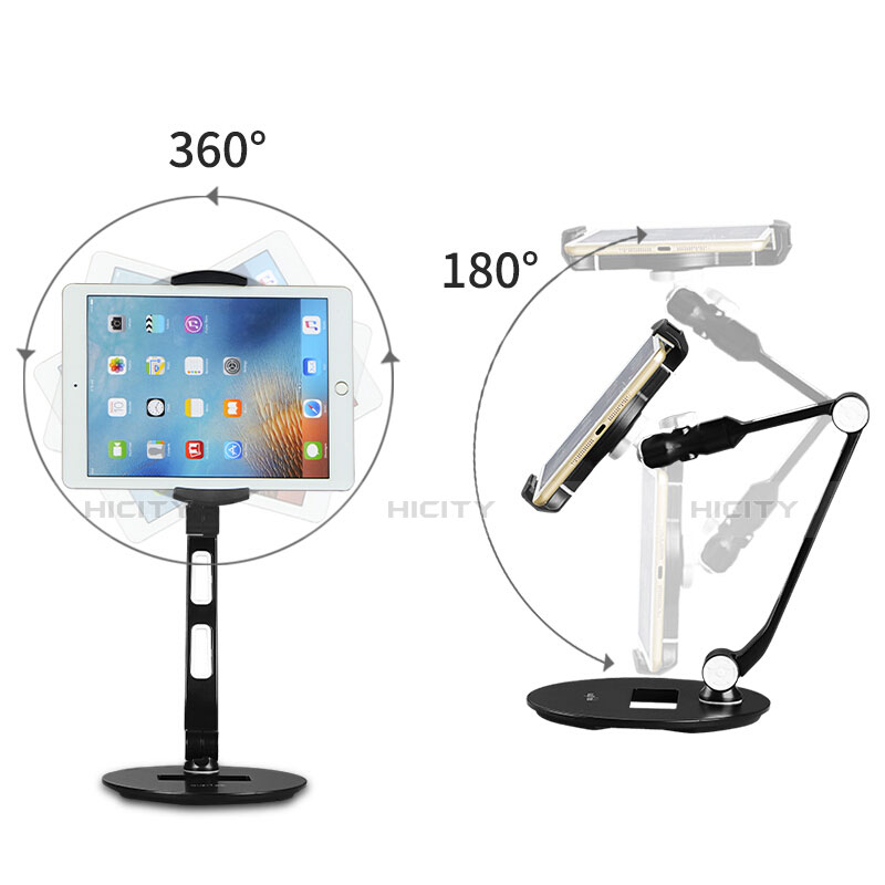 Soporte Universal Sostenedor De Tableta Tablets Flexible H08 para Apple iPad New Air (2019) 10.5 Negro