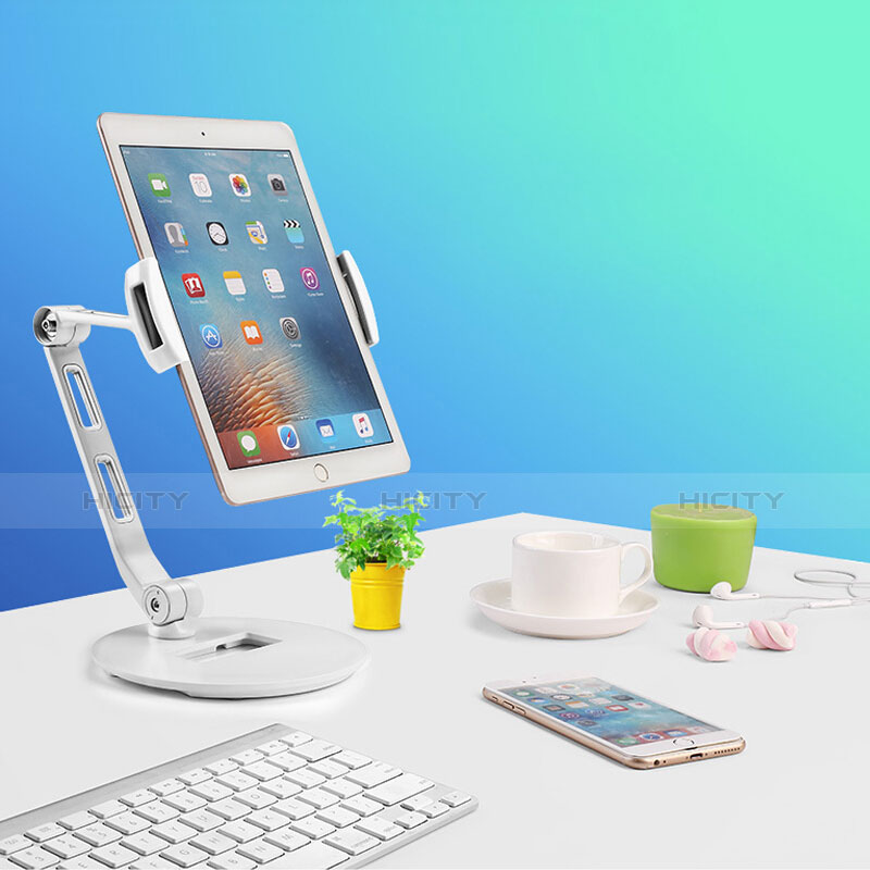 Soporte Universal Sostenedor De Tableta Tablets Flexible H08 para Xiaomi Mi Pad 3 Blanco