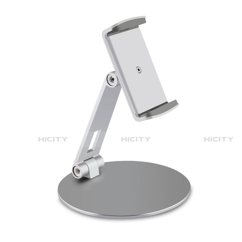 Soporte Universal Sostenedor De Tableta Tablets Flexible K10 para Samsung Galaxy Tab S 10.5 LTE 4G SM-T805 T801 Plata