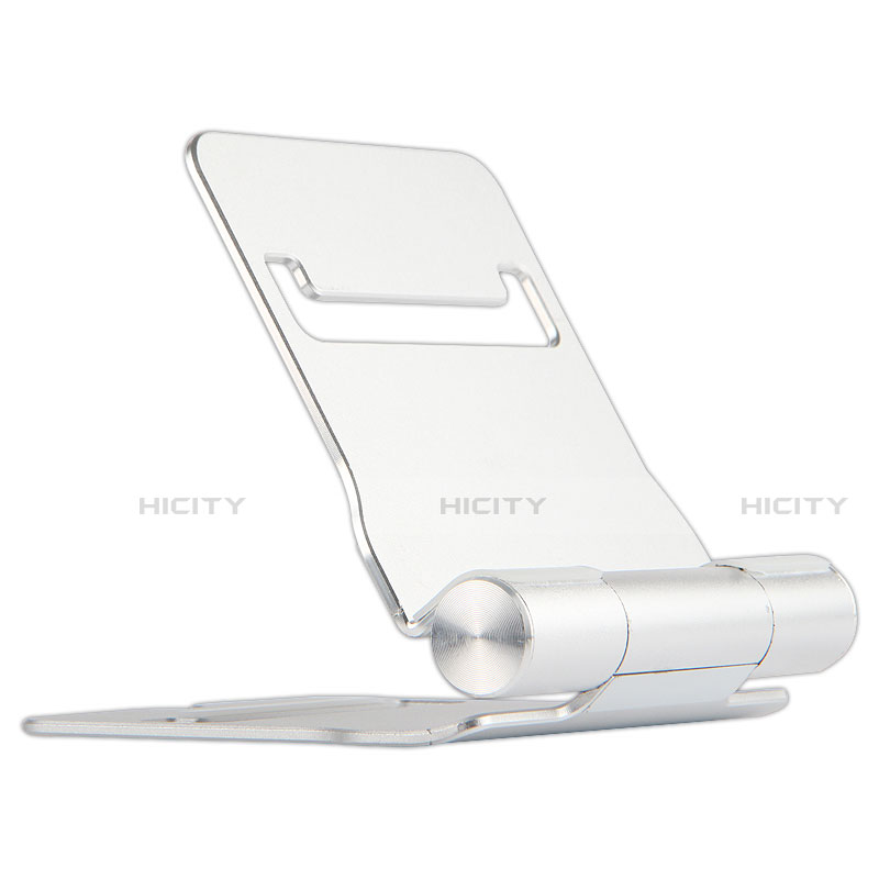 Soporte Universal Sostenedor De Tableta Tablets Flexible K14 para Samsung Galaxy Tab 4 10.1 T530 T531 T535 Plata