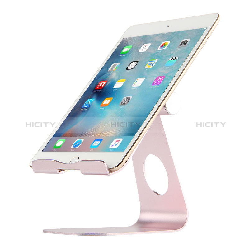 Soporte Universal Sostenedor De Tableta Tablets Flexible K15 para Apple iPad 10.2 (2021) Oro Rosa