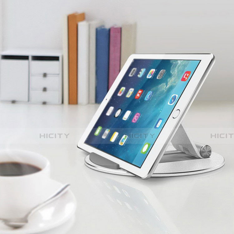 Soporte Universal Sostenedor De Tableta Tablets Flexible K16 para Apple iPad Air 4 10.9 (2020) Plata