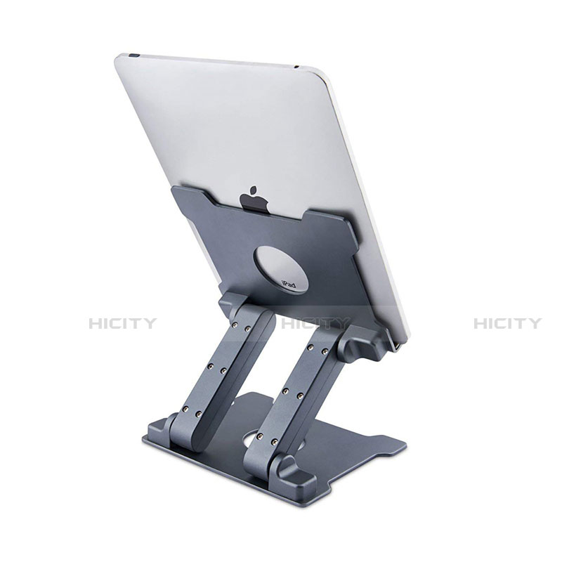 Soporte Universal Sostenedor De Tableta Tablets Flexible K18 para Apple iPad Mini 2 Gris Oscuro