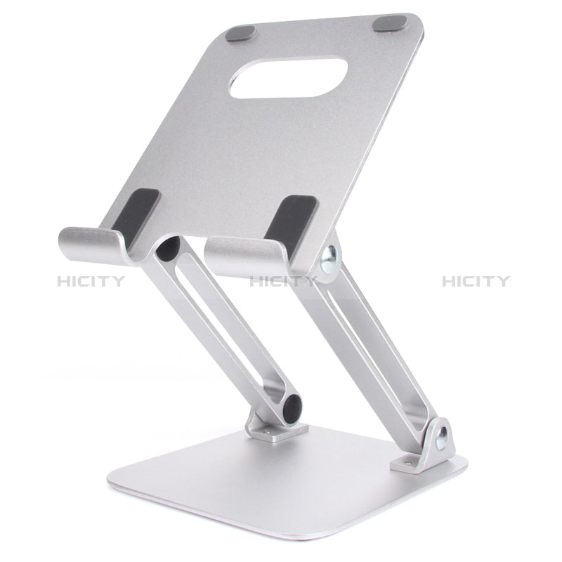 Soporte Universal Sostenedor De Tableta Tablets Flexible K20 para Apple iPad 10.2 (2019) Plata