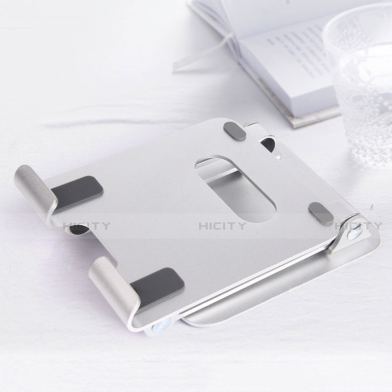 Soporte Universal Sostenedor De Tableta Tablets Flexible K20 para Apple iPad Mini 5 (2019) Plata