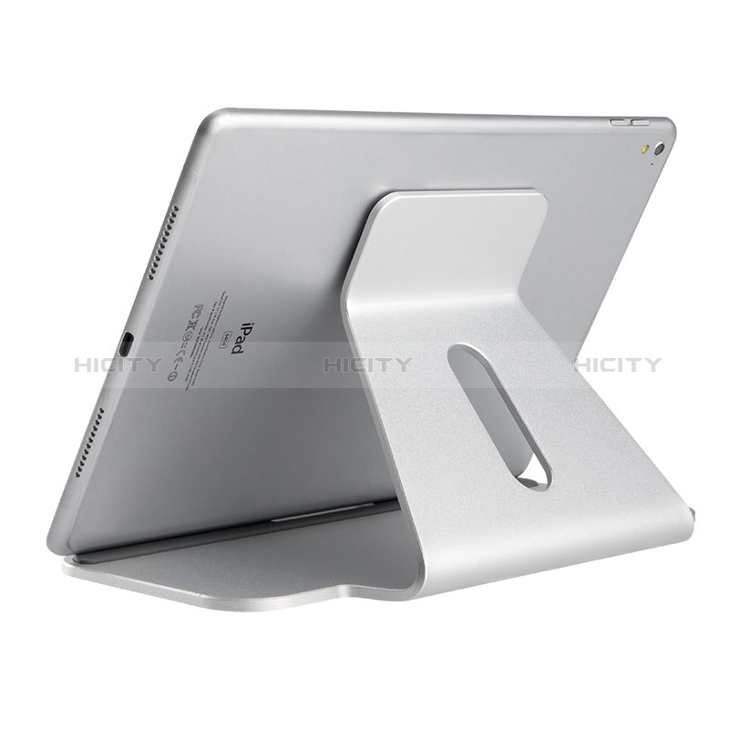Soporte Universal Sostenedor De Tableta Tablets Flexible K21 para Apple iPad 10.2 (2019) Plata
