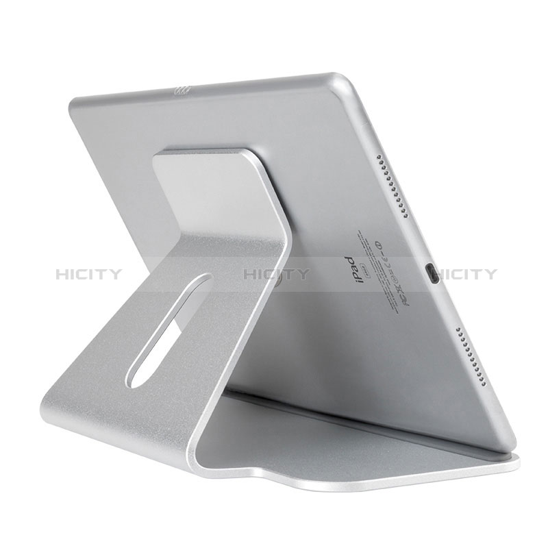 Soporte Universal Sostenedor De Tableta Tablets Flexible K21 para Apple iPad 10.2 (2019) Plata