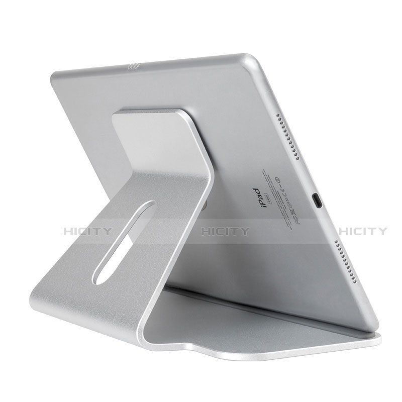 Soporte Universal Sostenedor De Tableta Tablets Flexible K21 para Apple iPad 10.2 (2020) Plata