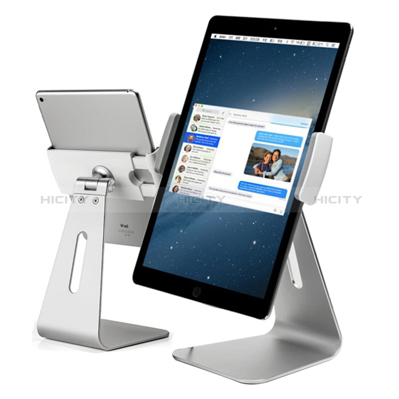 Soporte Universal Sostenedor De Tableta Tablets Flexible K21 para Apple iPad 10.9 (2022) Plata