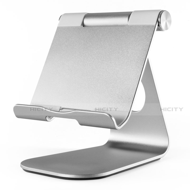 Soporte Universal Sostenedor De Tableta Tablets Flexible K23 para Samsung Galaxy Tab S 10.5 SM-T800 Plata