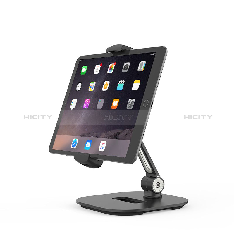 Soporte Universal Sostenedor De Tableta Tablets Flexible T02 para Apple iPad Pro 12.9 (2021) Negro